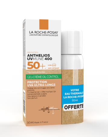 La Roche-Posay Anthelios UV MUNE Crème Solaire Matifiante SPF 50ml