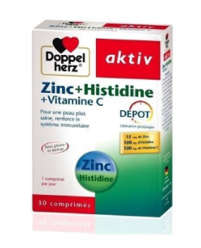 Doppel Herz Zinc + Histidine + Vitamine C | 30 Capsules