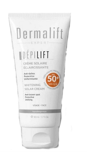 Dermalift Depilift Ecran Eclaircissant SPF50+ 50ml