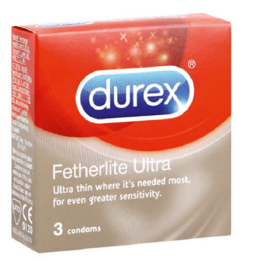Durex Fetherlite Ultra | 3 Préservatifs
