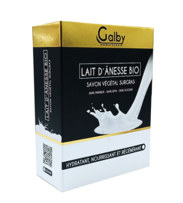 Galby Lait d'Ânesse Savon Surgras | 100g
