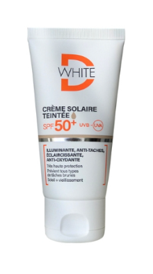 Dwhite Ecran Solaire Teintee Medium SPF50+ 50ml