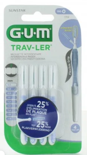 Gum Trav-Ler Brossette Interdentaire 0.6mm | Ref1312