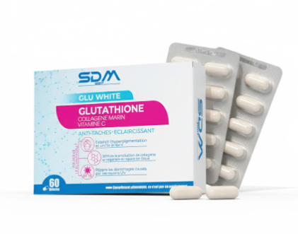 SDM Boost Glu White Glutathione | 60 Gélules