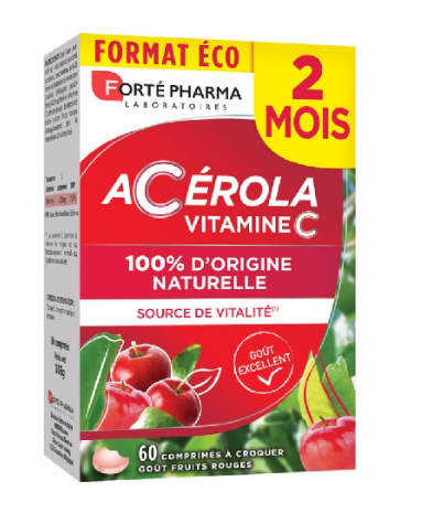 Forté Pharma Acérola Vitamine C | 60 Comprimés