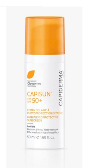 Capiderma Capisun Crème Solaire Invisible SPF50+ 50ml