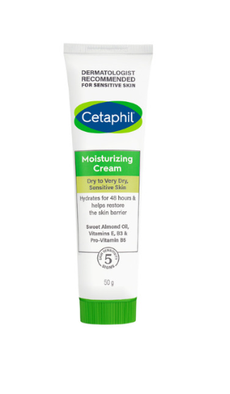 Cetaphil - Crème hydratante haute tolérance - 50 ml