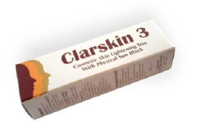 Dermo-Soins Clarskin 3 Trio Dépigmentant Cosmétique Photoprotecteur 30g
