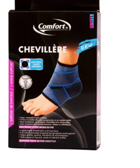 Comfort Chevilllère Strapping Ajustable