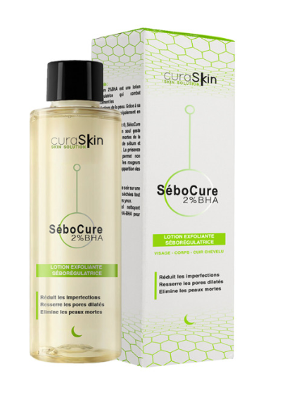 Curaskin Sebocure 2% BHA Lotion Exfoliante 100ml