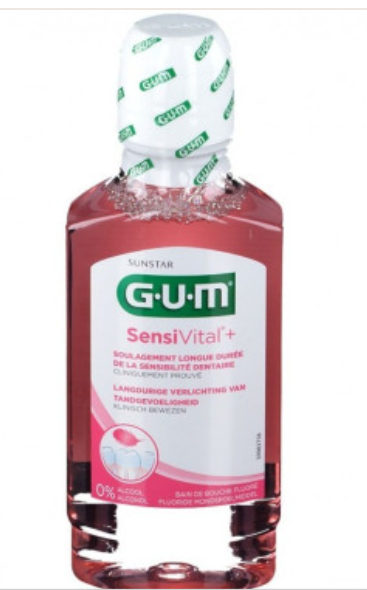 Gum SensiVital Plus Bain de Bouche | 300ml