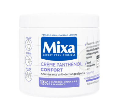 Mixa Crème Panthénol Confort 400ml