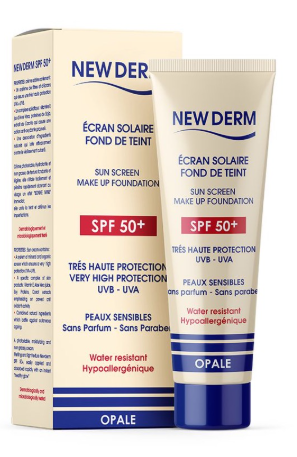 NEW DERM Crème Solaire SPF50+ Opale