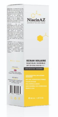NiacinAZ Niacisun Ecran Solaire Invisible 50ml