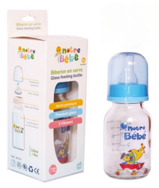 Notre Bebe Biberon En Verre | 120ml