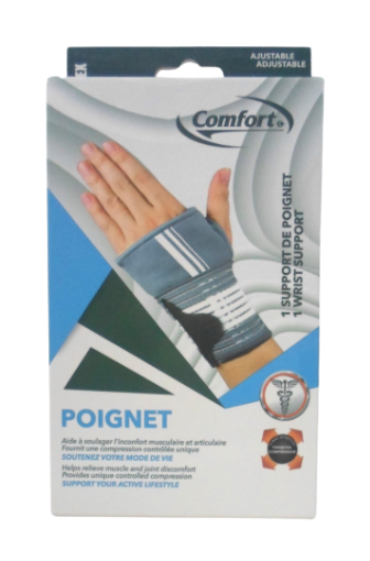 Comfort Support de Poignet Ajustable