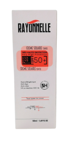 Rayonnelle Ecran Solaire Teintée SPF50+ 50ml