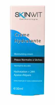 Skinwit Crème Hydratante Peaux Normales à Sèches 50ml