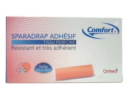 Comfort Sparadrap Adhésif Rouge | 5m x 10cm